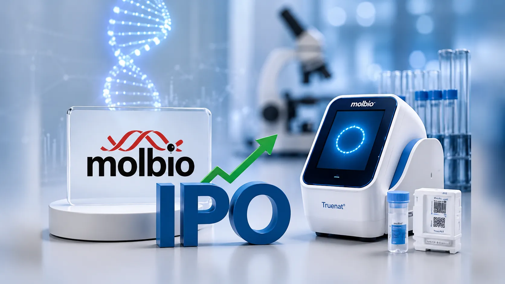 Molbio Diagnostics Shares List at 21% Premium in Strong Market Debut