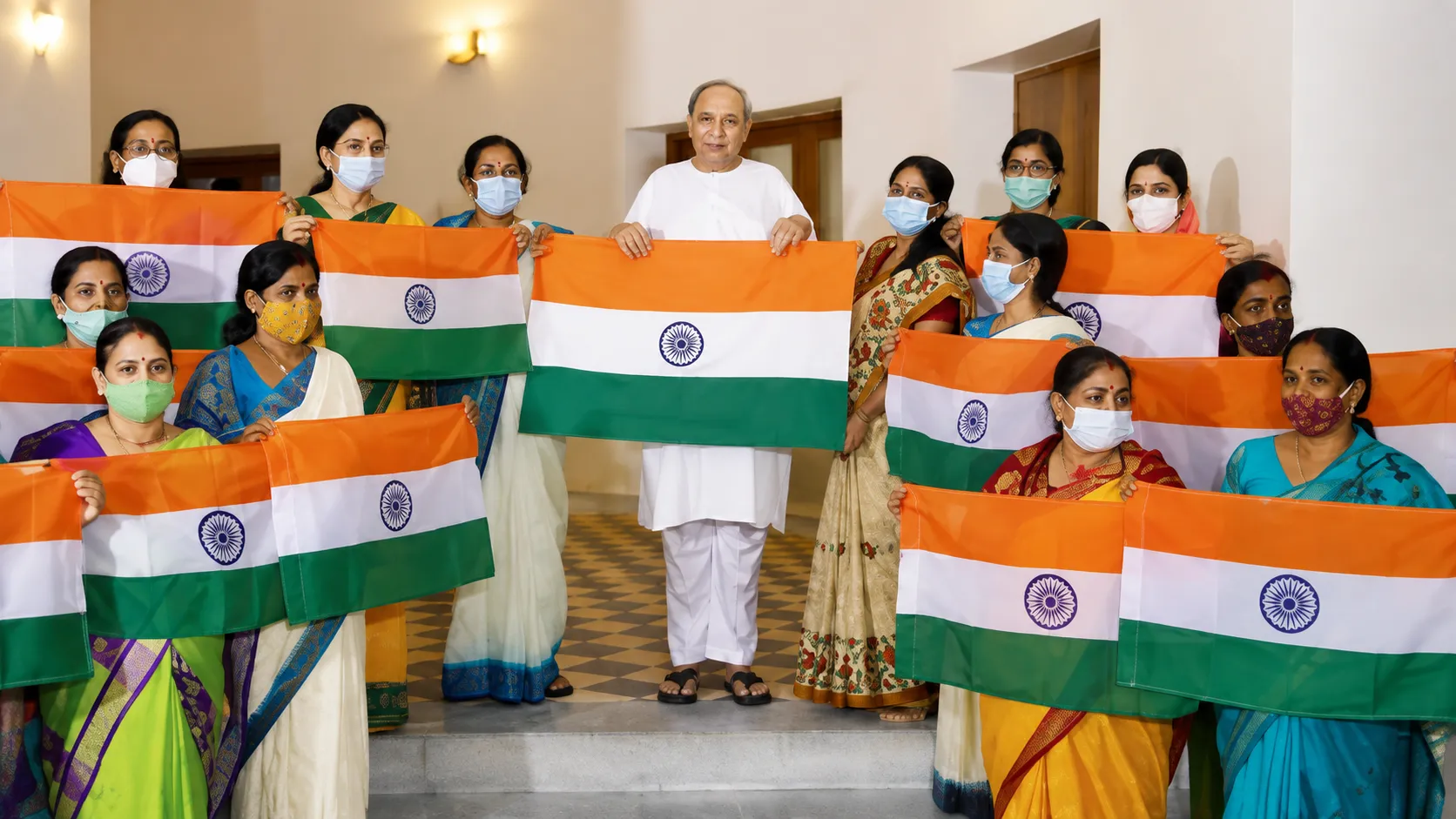 Odisha's Mission Shakti Women Stitch 60 Lakh National Flags for Har Ghar Tiranga 2026