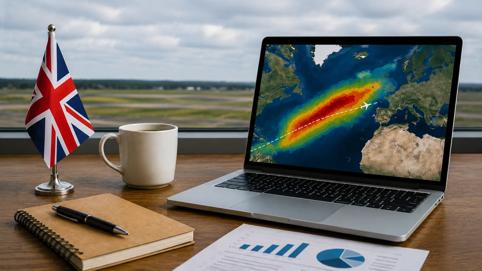 Google and UK Partners Launch Operation Blue Skies to Cut Aviation Contrails Over the North Atlantic