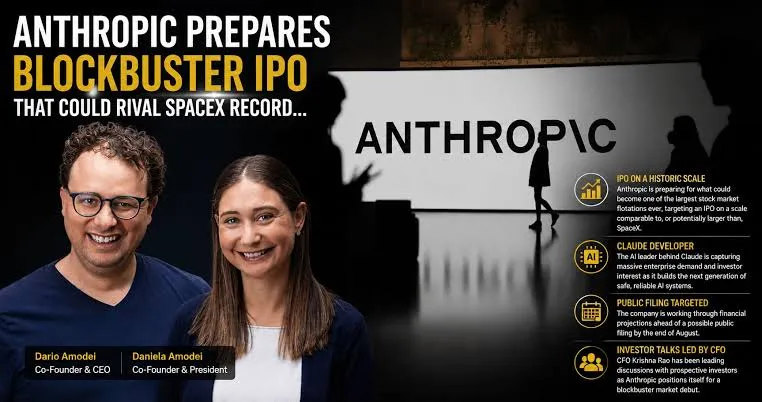 Anthropic Prepares for IPO That Could Rival SpaceX's Record-Breaking Public Debut