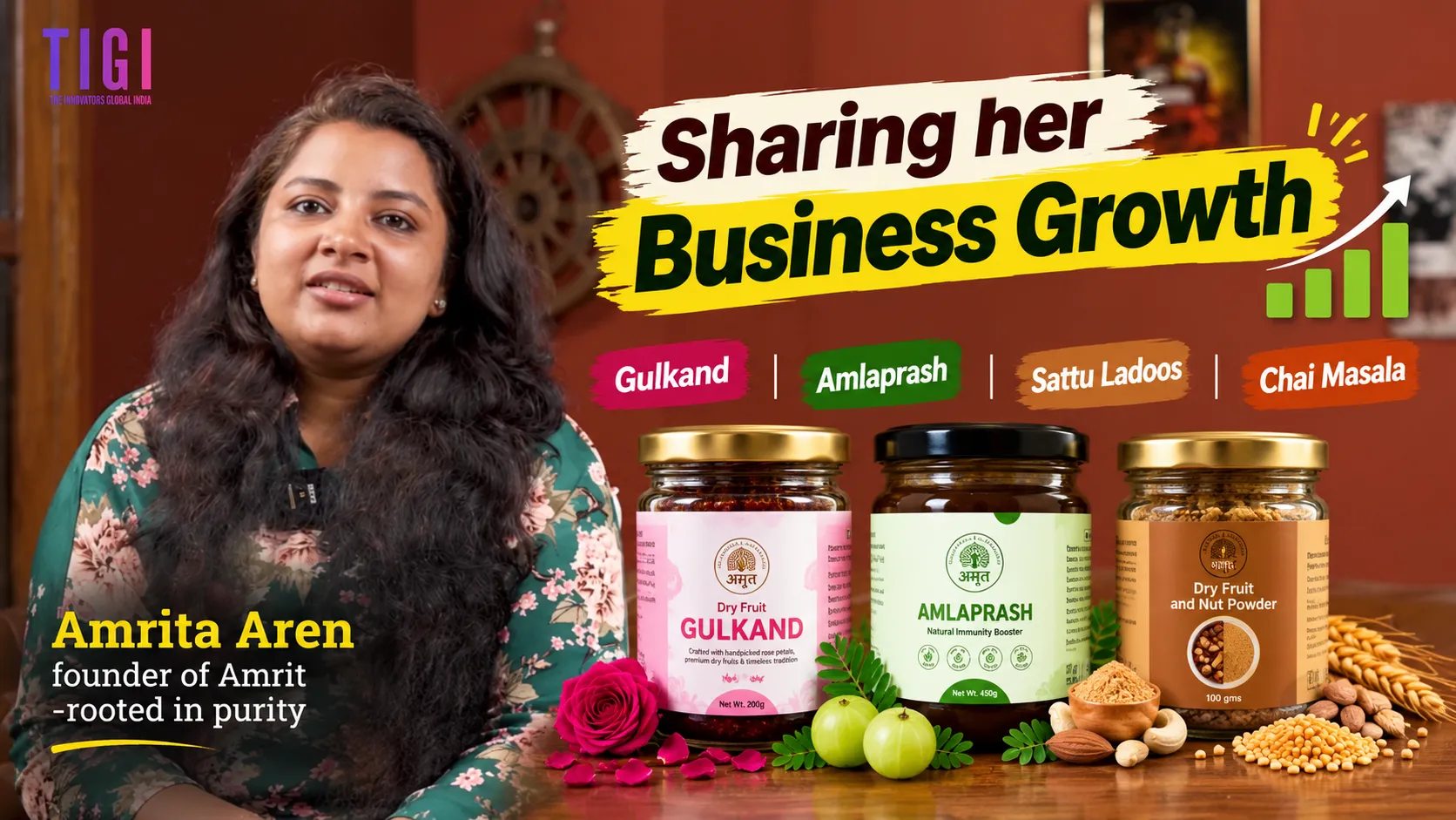From Tradition to Business Success | Amrita Aren’s Growth Story