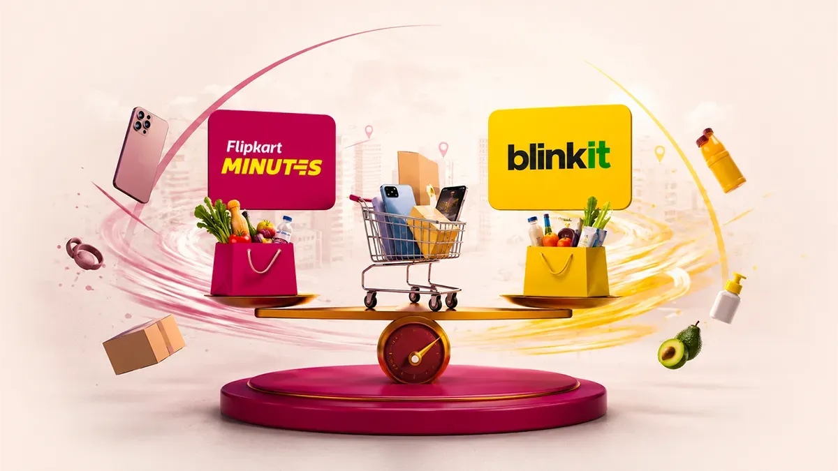 Flipkart Minutes' Order Value Nears Blinkit's, Aided by Mobile and Electronics Strength: UBS