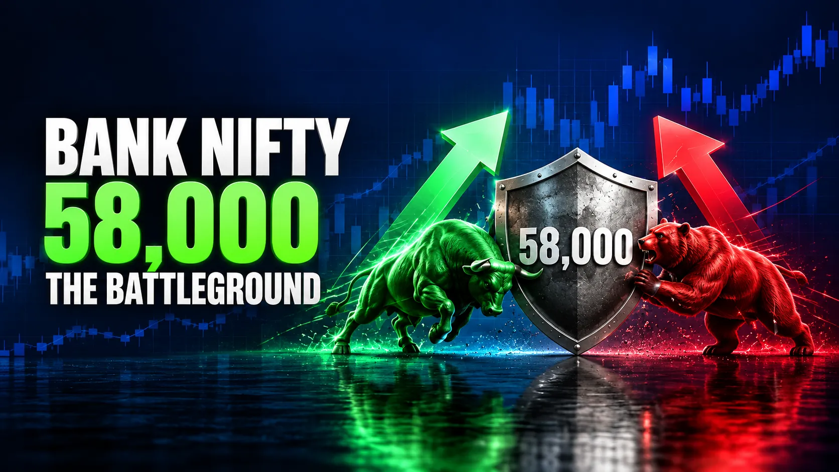 Bank Nifty Consolidates in 57,000–58,700 Range as Traders Eye Key Resistance