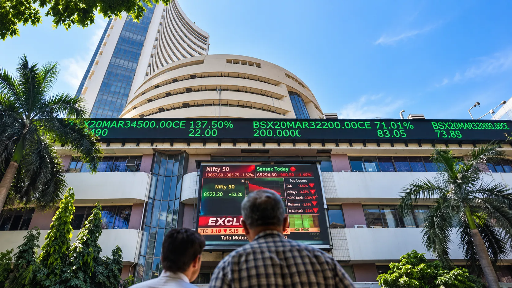Sensex Falls 490 Points as RBI Liquidity Withdrawal, FII Selling Weigh on Markets
