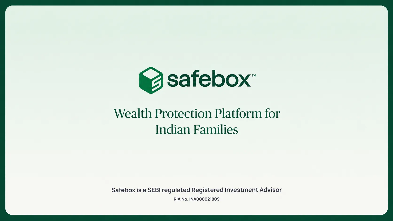 Family Wealth Platform Safebox Raises $1.1 Million Seed Round