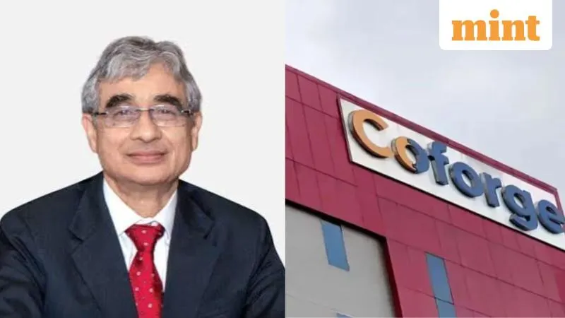 Coforge Shares Tumble Over 5% After Chairman Om Prakash Bhatt Resigns Following Internal Audit