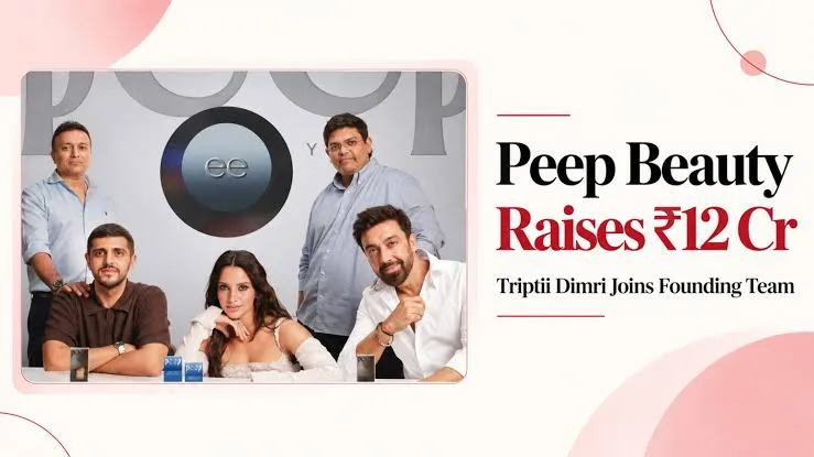 Actor Triptii Dimri Backs Beauty Brand Peep Beauty in Latest Celebrity-Investor Consumer Deal