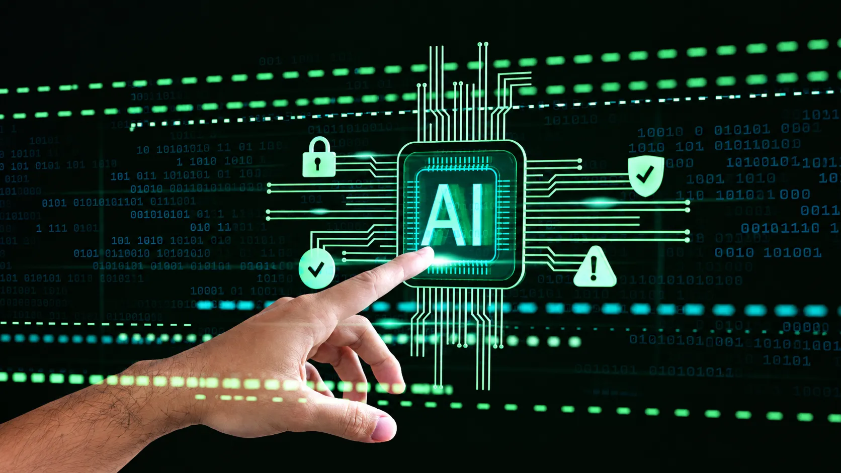 AI Stocks Sink While Cybersecurity Shares Rally on Industry Slowdown Fears
