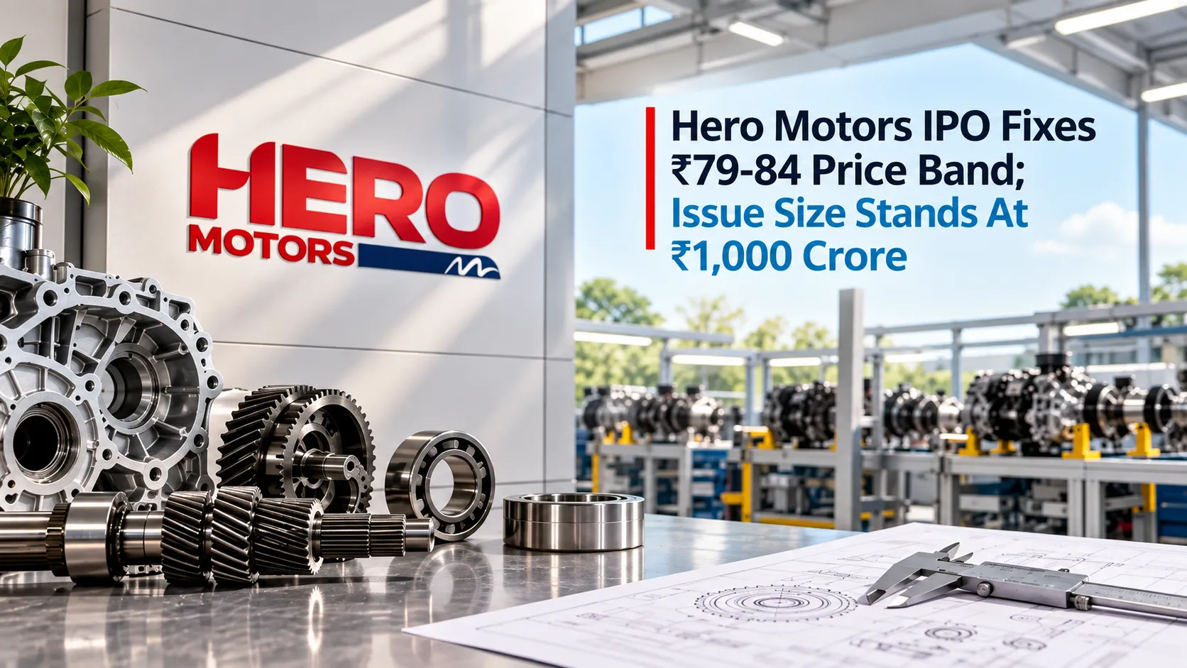 Hero Motors Opens Rs 1,000 Crore IPO as Auto-Components Maker Eyes Debt Reduction and Capex