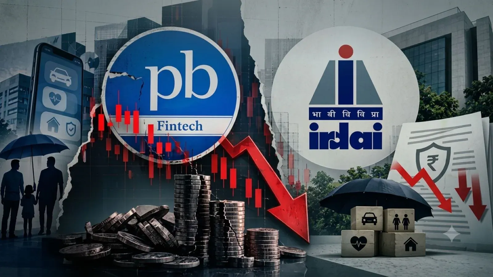 PB Fintech Suffers Record One-Day Crash as IRDAI's Commission-Cap Plan Threatens India's Insurance Distribution Model