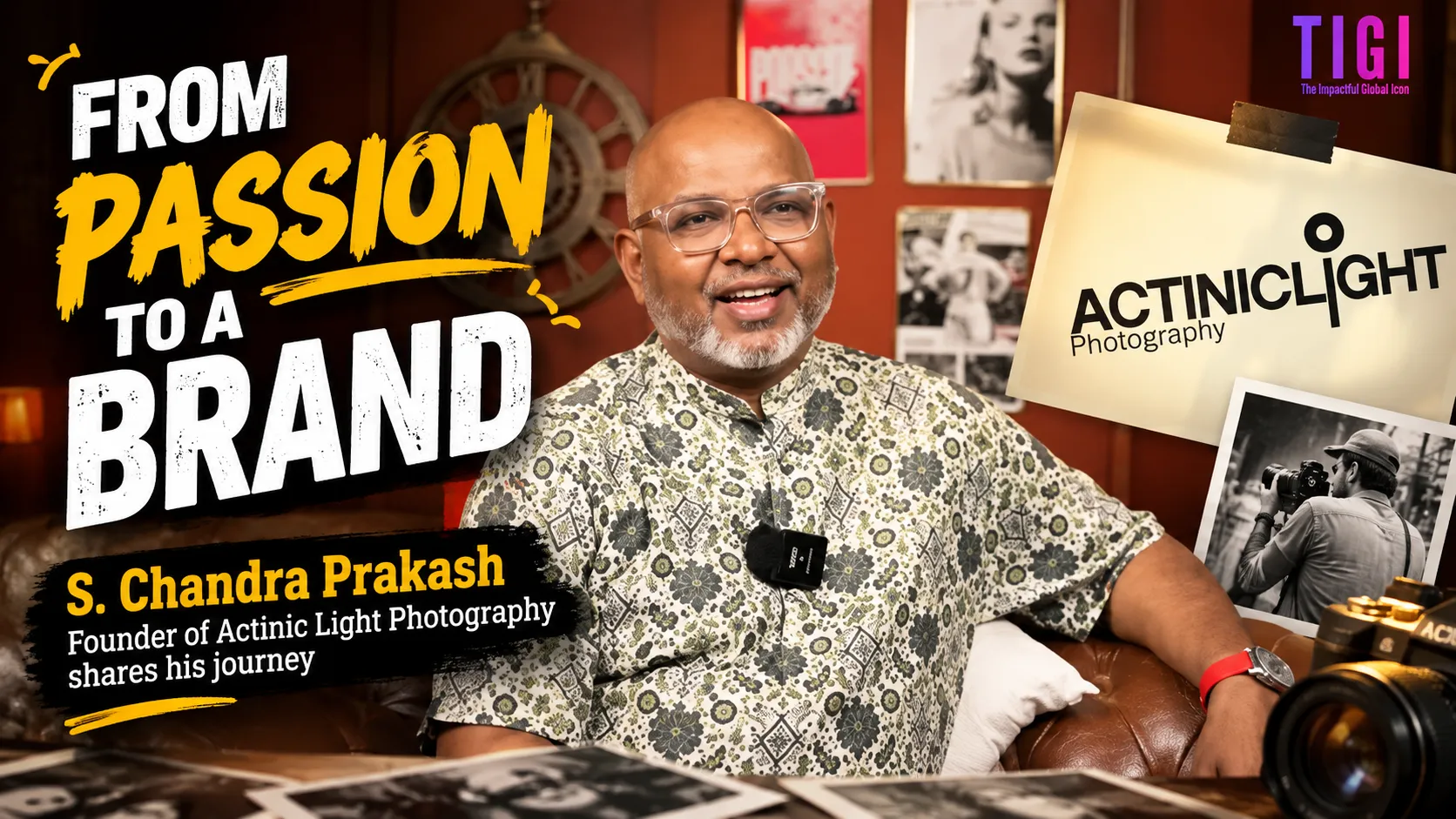 From Passion to a Brand | S. Chandra Prakash’s Photography Journey | Actinic Light Photography