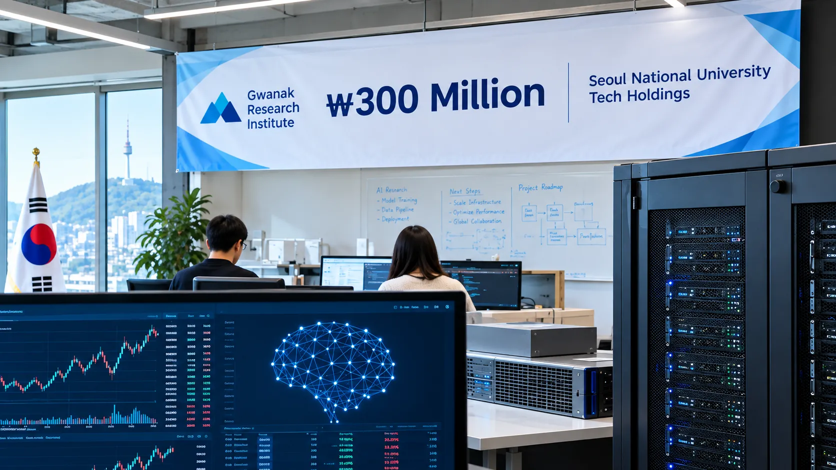 Seoul's Gwanak Research Institute Raises ₩300 Million to Turn Banks' Messy Data Into AI Decisions