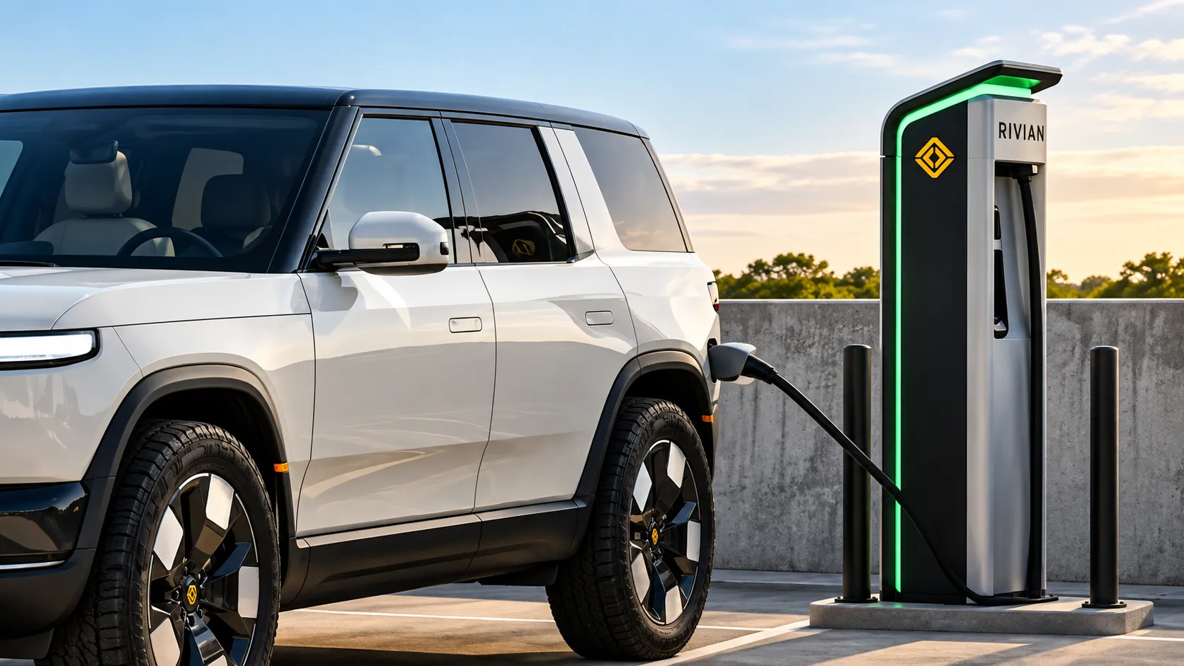Rivian SUV at Sunrise Charger.png
