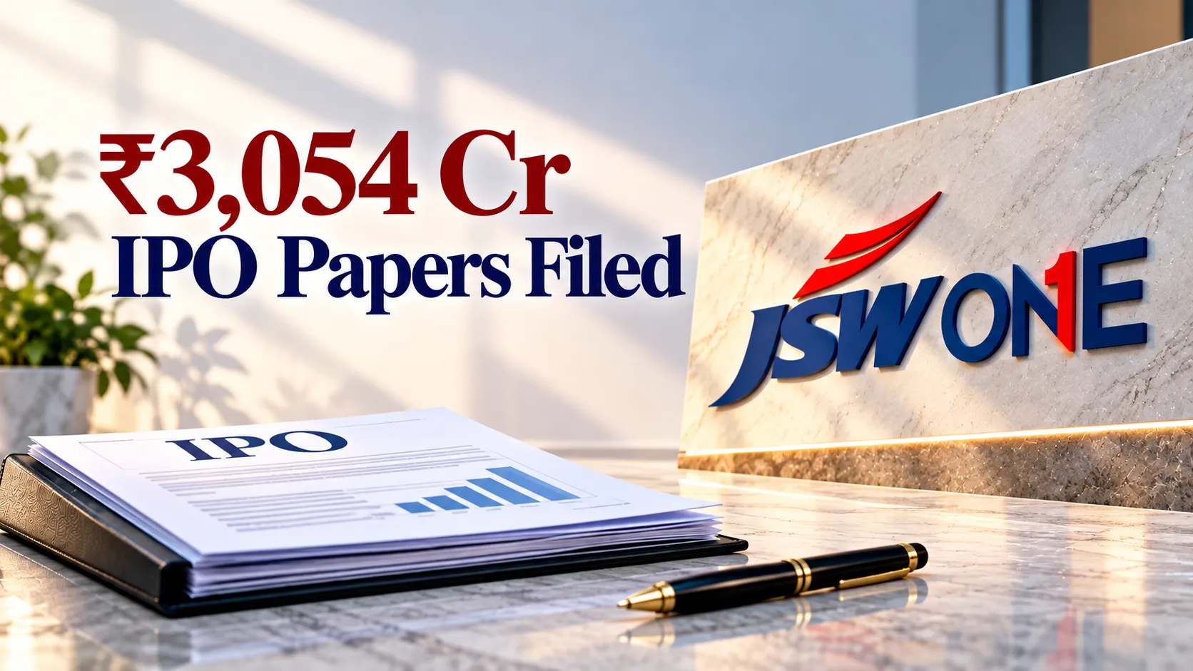 JSW ONE IPO Filing Announcement.png