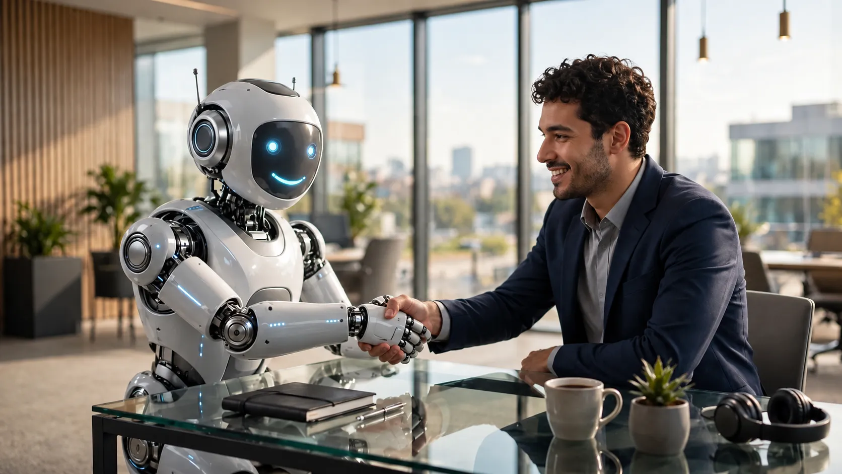 Robot and businessman handshake.png