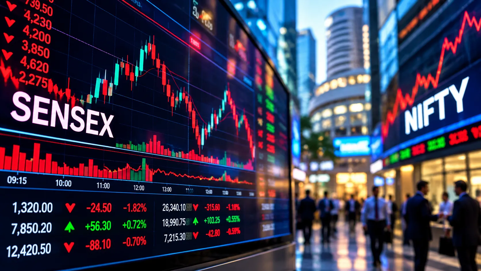 Sensex and Nifty Face a Pivotal Week After Their Longest Losing Streak in 25 Years