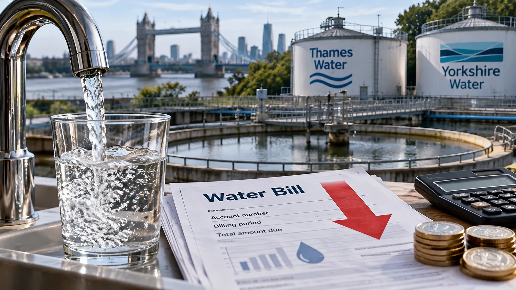 Ofwat Proposes £240 Million Net Cut to Water Bills as Thames and Yorkshire Face Largest Penalties