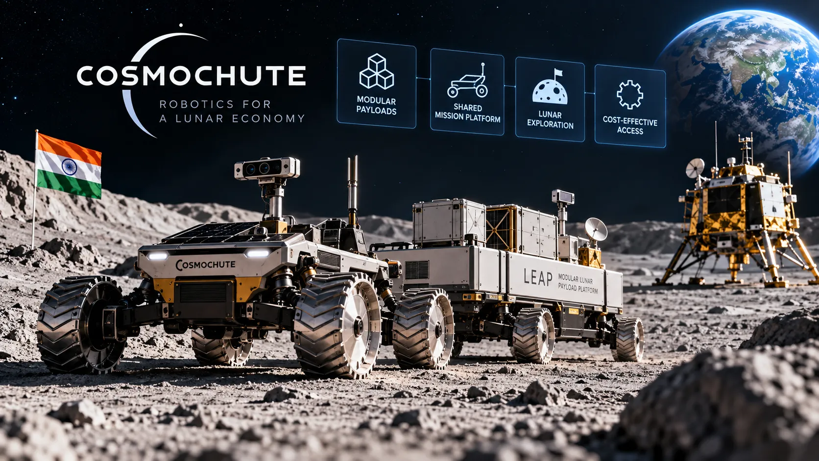 Janhavi Gore Co-Founded Cosmochute Raises $1.5 Million From Accel and Prosus to Build Robots for the Moon