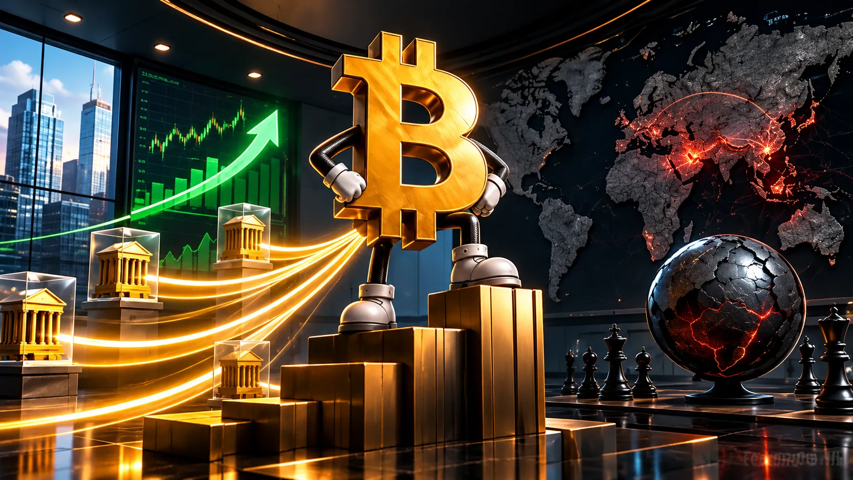 Bitcoin Reclaims $82,500 After Last Week's Slide, but ETF Outflows and Fed Uncertainty Cloud the Rebound
