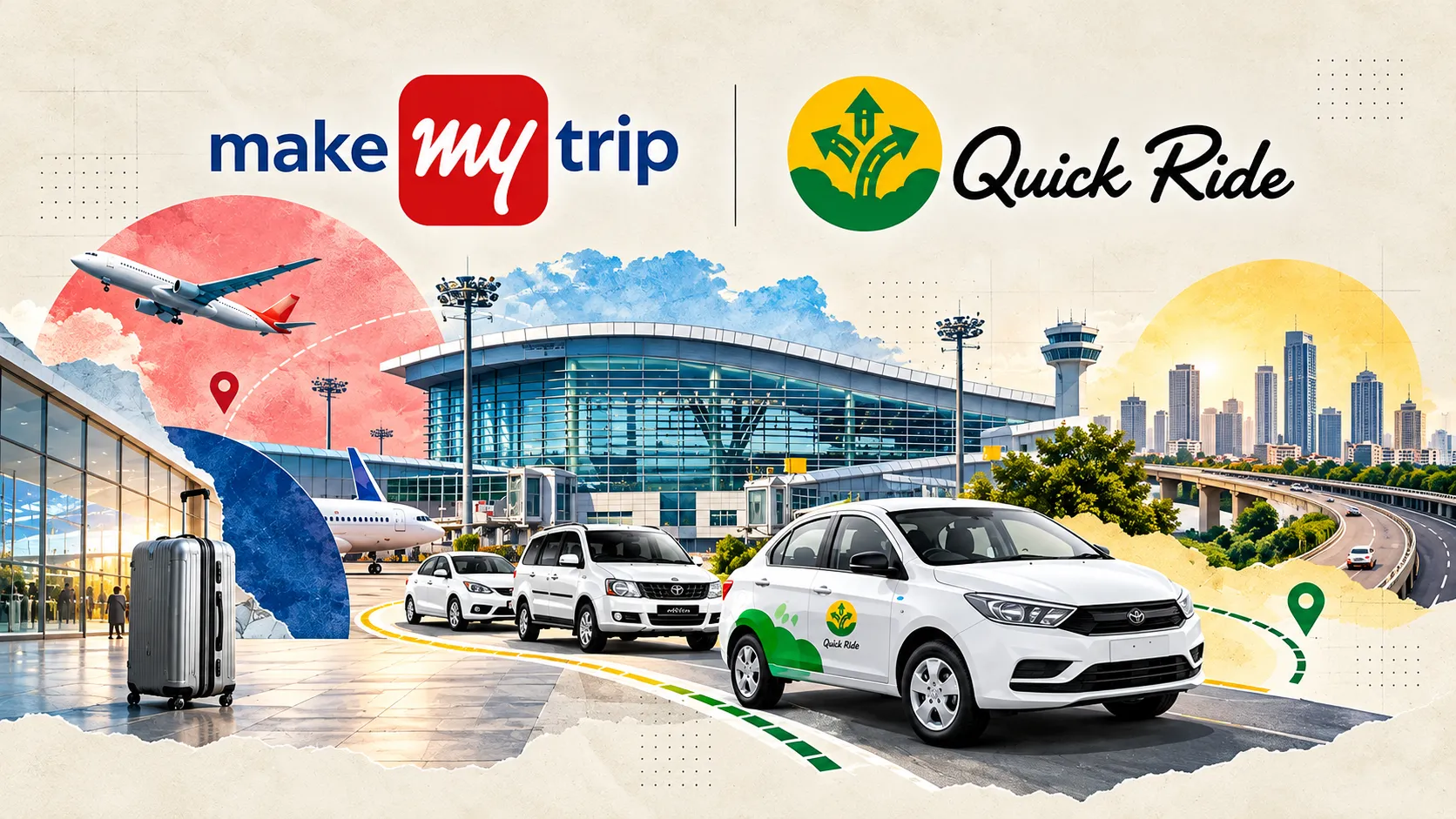 MakeMyTrip in Talks to Buy Carpooling App Quick Ride Through redBus as It Pushes Into Daily Commutes